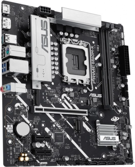 ASUS PRIME B860M-K mATX motherboard with LGA1851 and DDR5