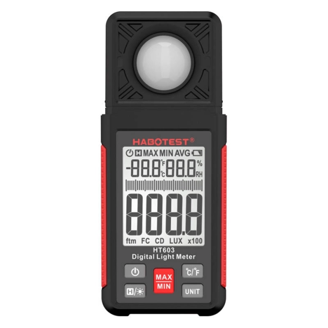 Digital Light Meter Habotest