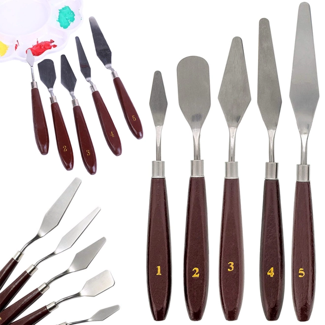 5 formes pour différentes techniques