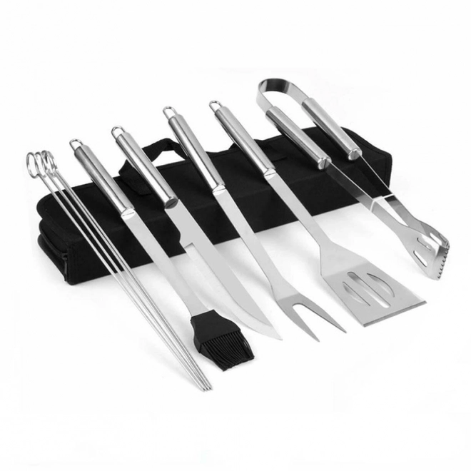 Set van 9-in-1 grillgereedschappen met hoes
