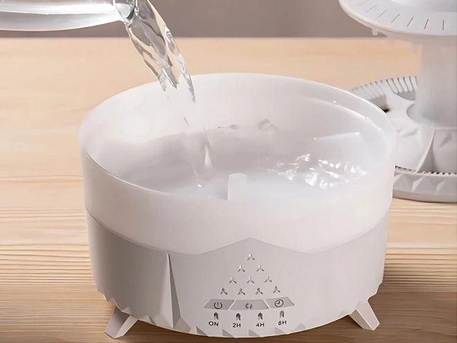 Luftbefeuchter und aromatischer Diffusor in UFO-Form