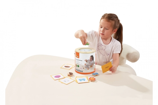 Houten spel Vang en vind