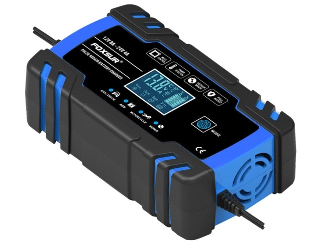 Automatische autolader met reparatiefunctie 12V 24V