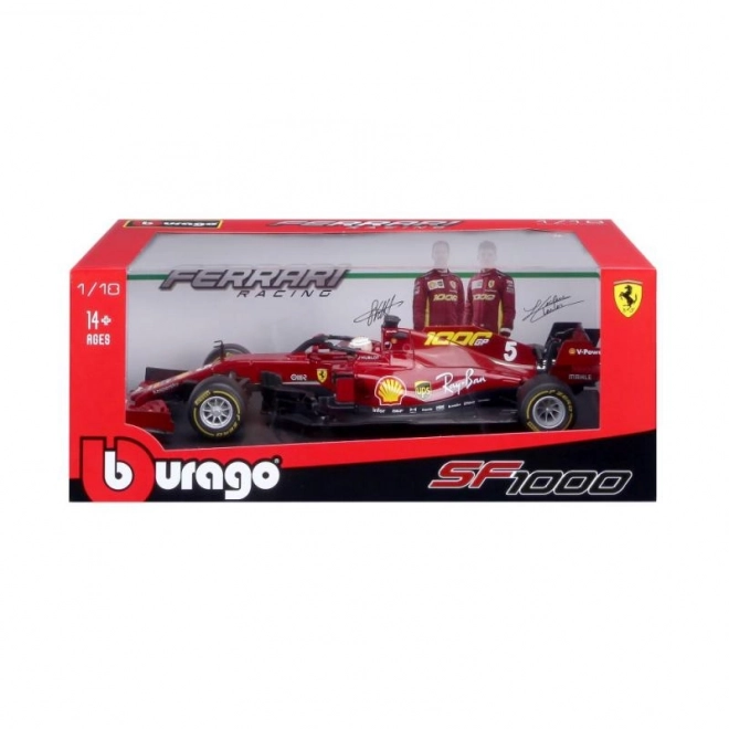 Metal Model Car Ferrari SF1000 F1 2020 Tuscan GP Sebastian Vettel