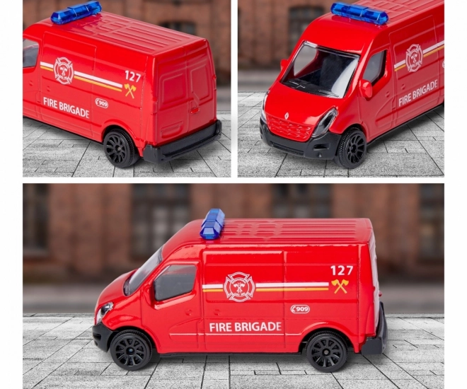 Garage Majorette Creatix reddingsstation met voertuig