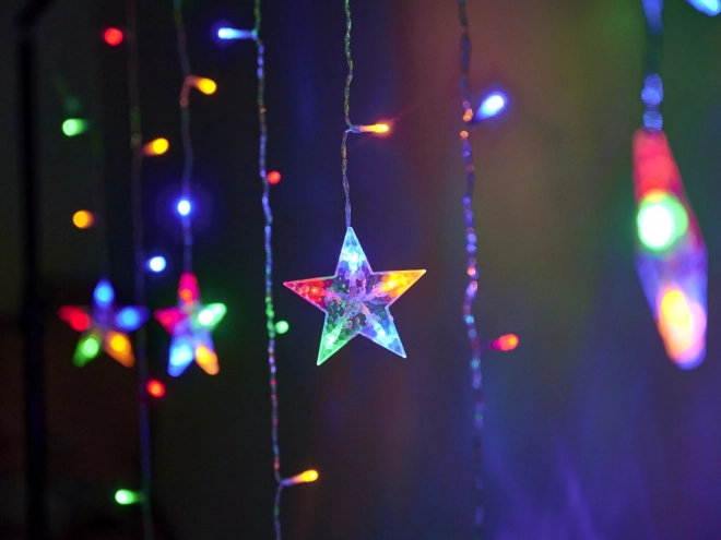 Weihnachtliche LED-Lichterkette Rentier