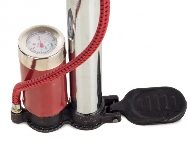 Manual Metal Air Pump with Pressure Gauge