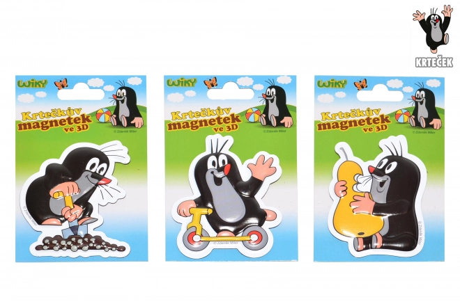 3D Magnet Little Mole