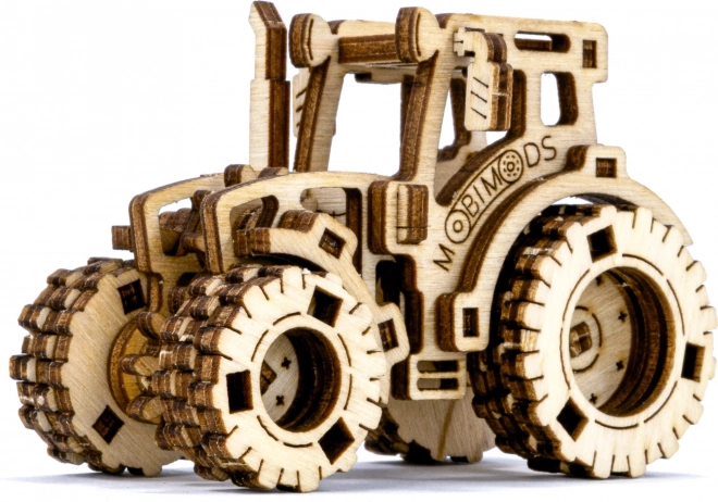 Wooden 3D Puzzle - Fendt 210 Model Tractor