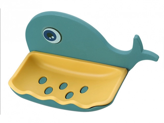 Porte-savon Baleine avec Écoulement