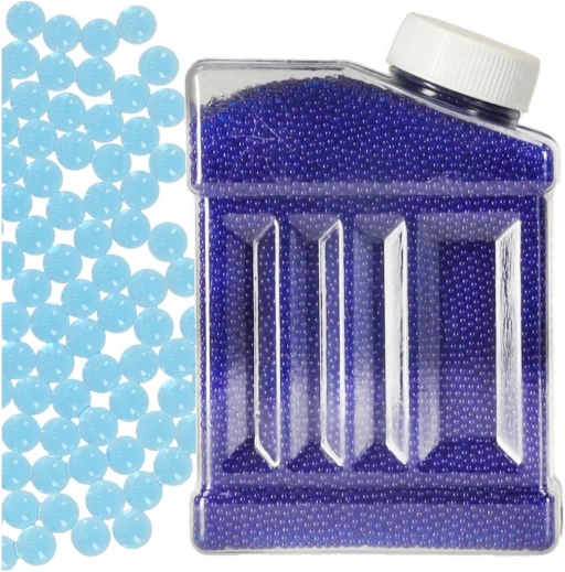 Hydrogel waterparels voor pistolen en planten 250 g 50.000 stuks 7–8 mm – Blauw