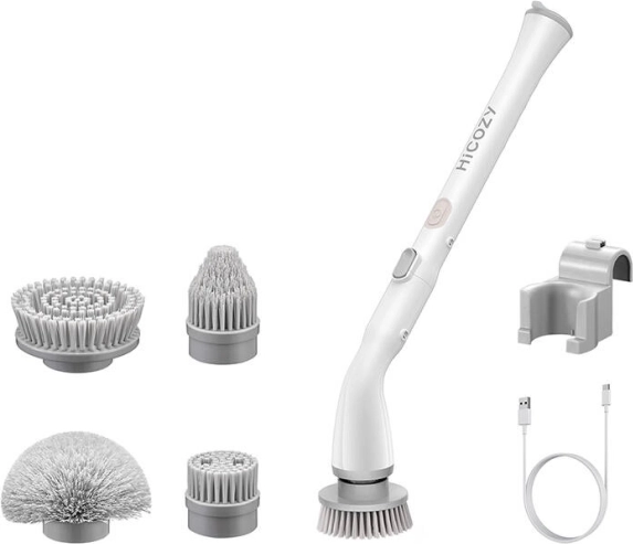 HICOZY Electric Cleaning Brush with Telescopic Handle