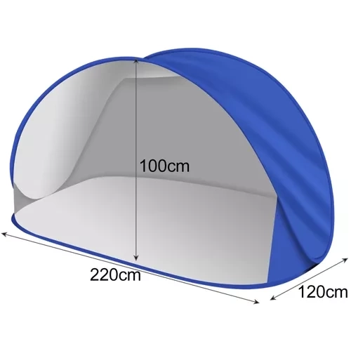 Strandtent 220x120x100cm Trizand 23862