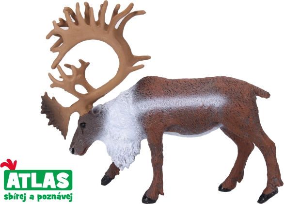 Handbemalte Rentierfigur 12 cm