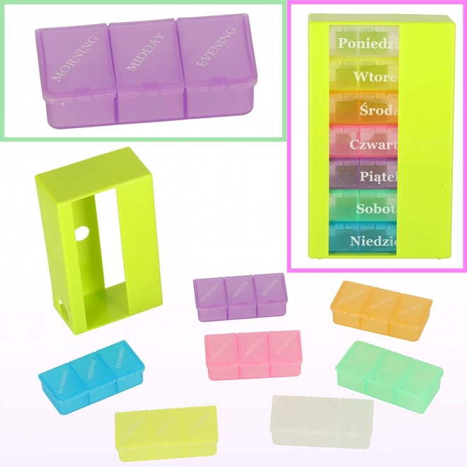 Weekly Pill Organizer Box