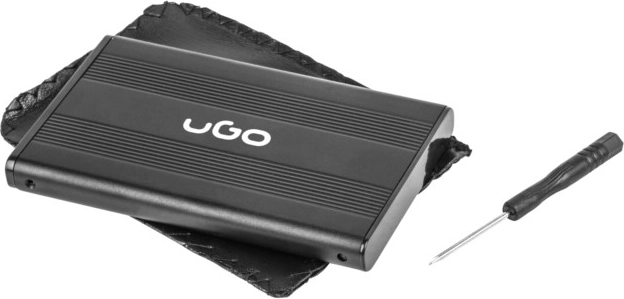 Externe Aluminium-2,5"-SATA-USB-2.0-UGO-Festplattengehäuse
