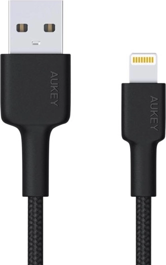 Aukey Lightning – USB-A cable 2 m with nylon braid and MFi certification