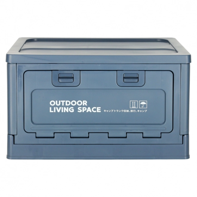 Campingdoos - opvouwbare doos 25l blauw