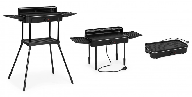 Elektrische grill 3 in 1 MultiGarden: vrijstaand en tafelmodel
