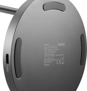 Fast Qi2 charging and USB‑C port