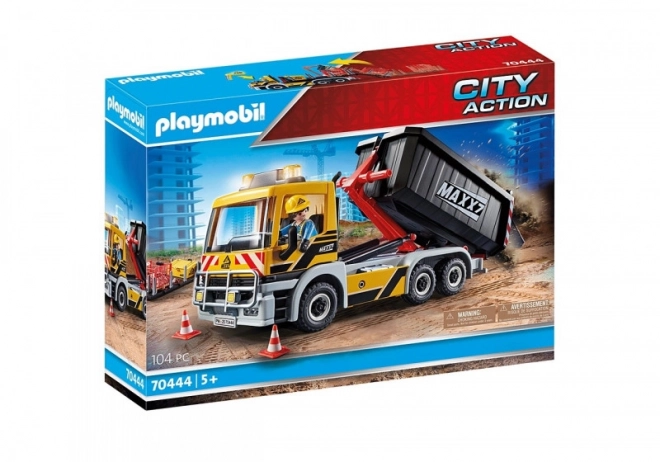 Playmobil truck with interchangeable body