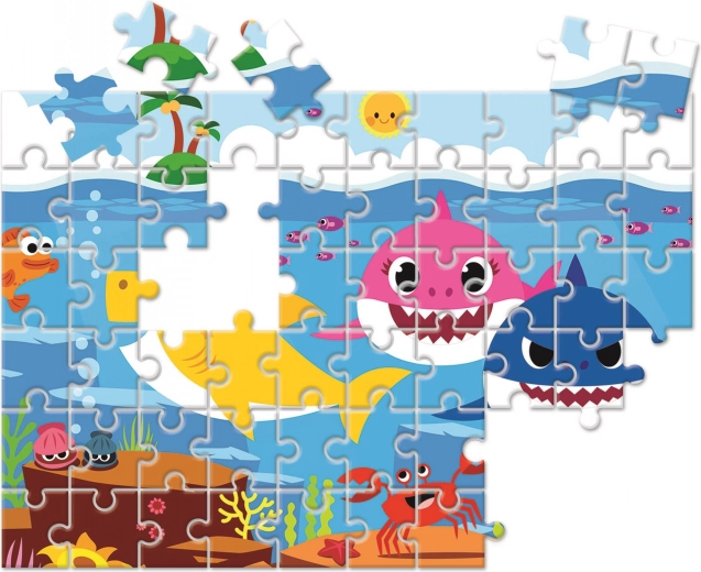 Wunderschöne Unterwasserszene BABY SHARK