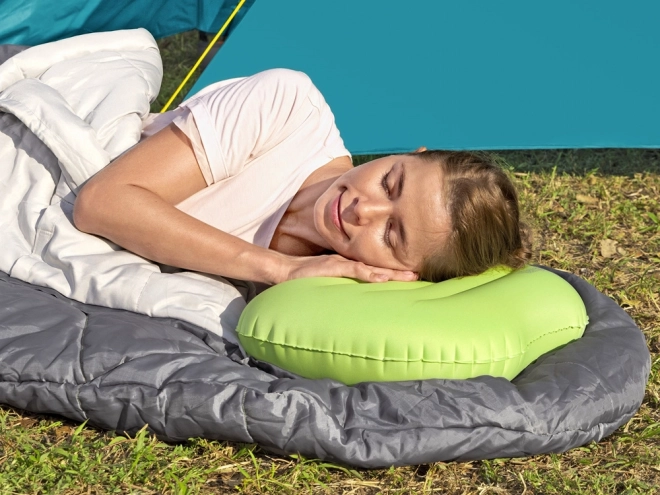 Opblaasbaar reiskussen Bestway WanderLite groen