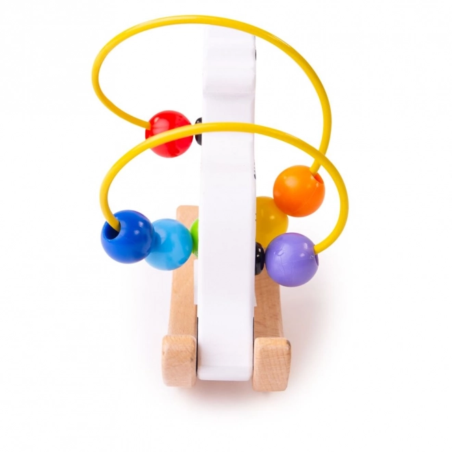 Bigjigs Baby Motoriek doolhof schommel koe