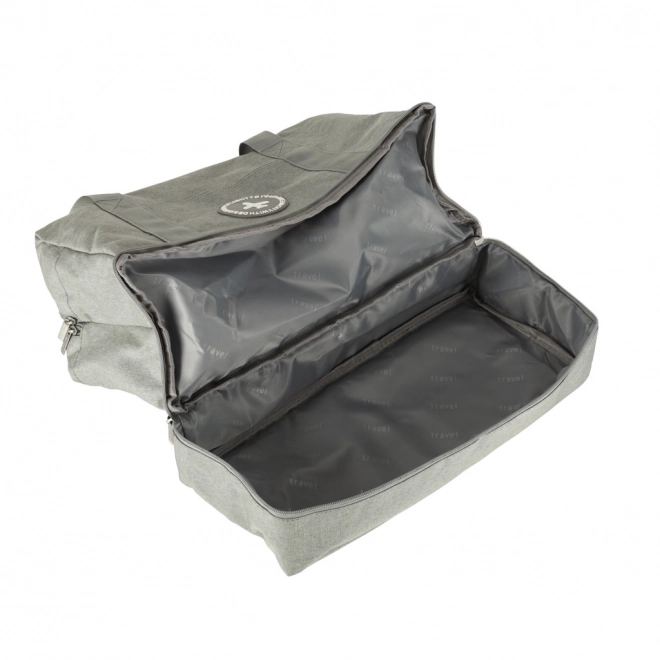 Reistas voor handbagage 39 x 18 x 30 cm grijs