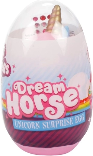 Licorne magique cachée dans un œuf