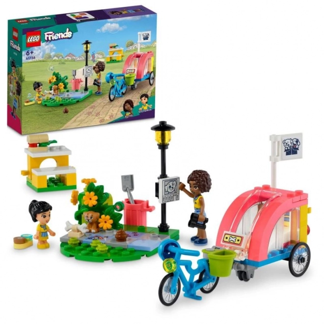Lego Friends Rescue Bicycle for Puppies
