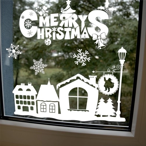 Ruhhy Kerststickers voor op het raam 22305