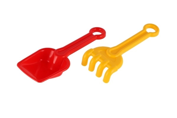 Ensemble pour le sable - râteau avec pelle