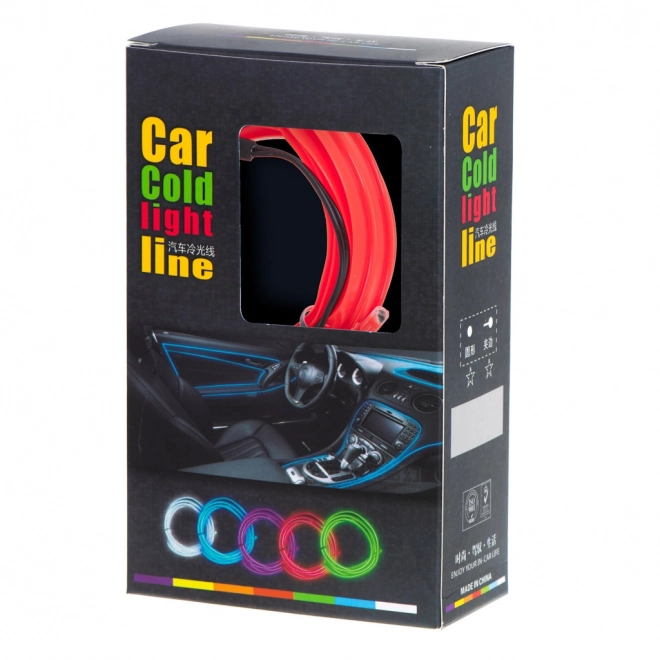Ambient LED-verlichting rode strip 3m