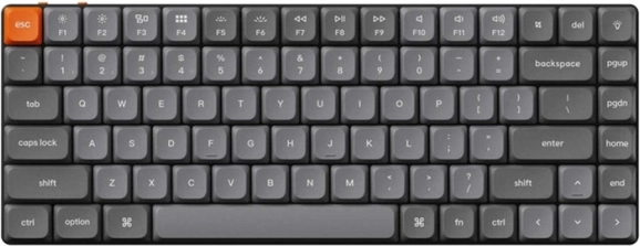 Wireless Keyboard Keychron K3 Max RGB Brown Switch Black