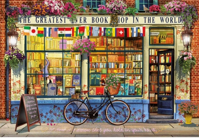 Puzzel EDUCA Grootste boekhandel ter wereld 5000 stukken