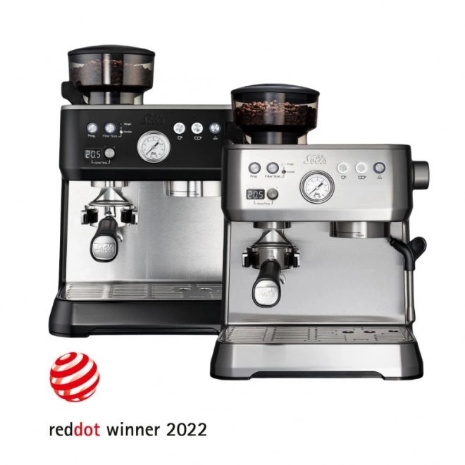 Espresso koffiemachine Solis Grind & Infuse Perfetta zilver