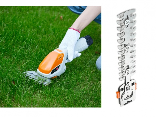 Cisaille sans fil 2-en-1 pour gazon et arbustes
