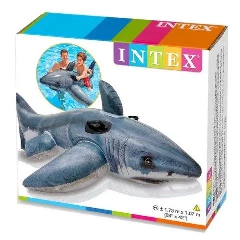 Matelas gonflable Requin pour la natation