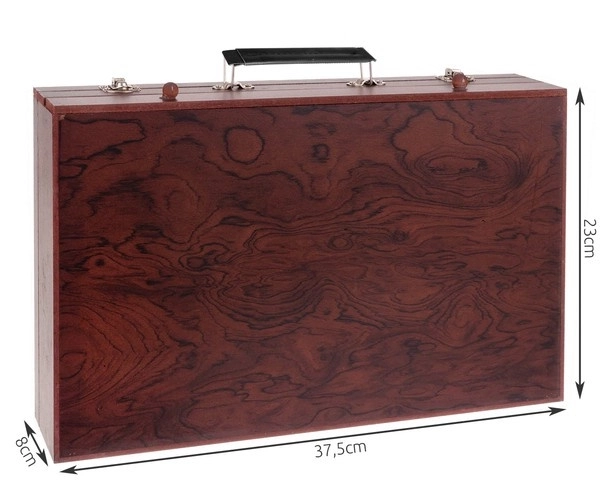 Painting Set With Wooden Case And Drawer