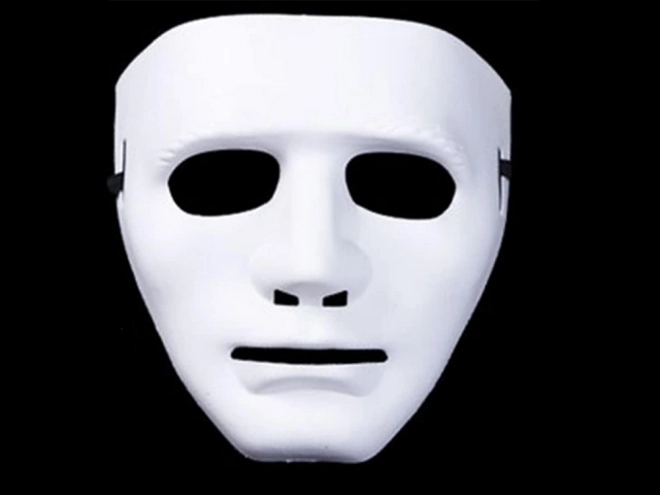 White Halloween Michael Myers Horror Mask