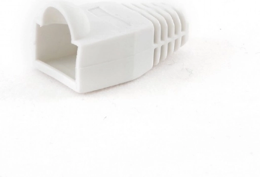 RJ45 connector protective boot, 100 pcs, white