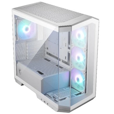 Kast MAG PANO M100R PZ wit met gehard glas en USB