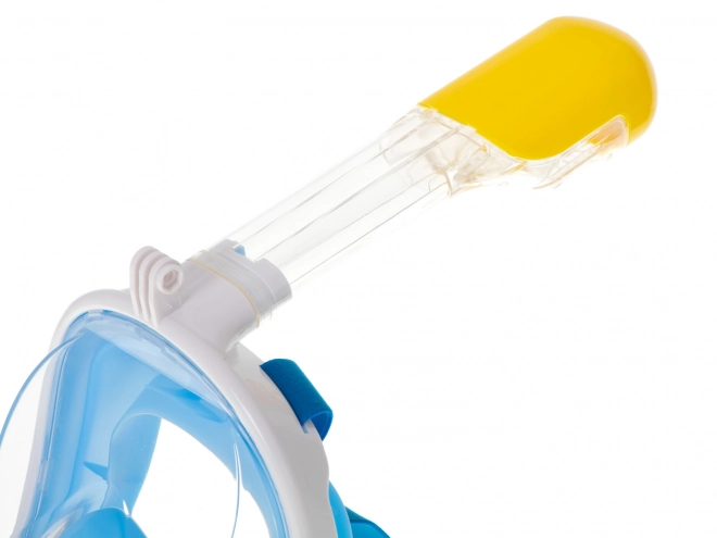 Masque de plongée avec tuba Full Folding, taille S/M, couleur bleue