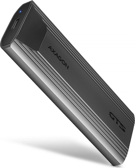 External Screwless Aluminum Enclosure USB-C 3.2 Gen 2 for SSD M.2 NVMe & SATA