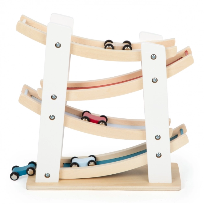 Houten kaskader racebaan