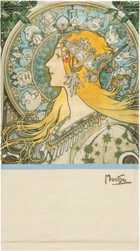 Bandana Alfons Mucha – Zodiak 25 × 47 cm