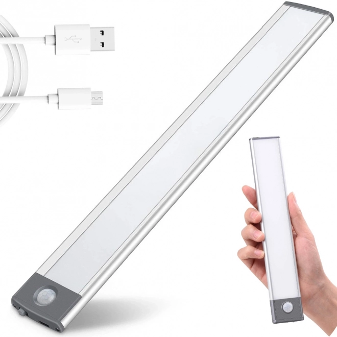 Sensor lamp with motion and dusk sensor