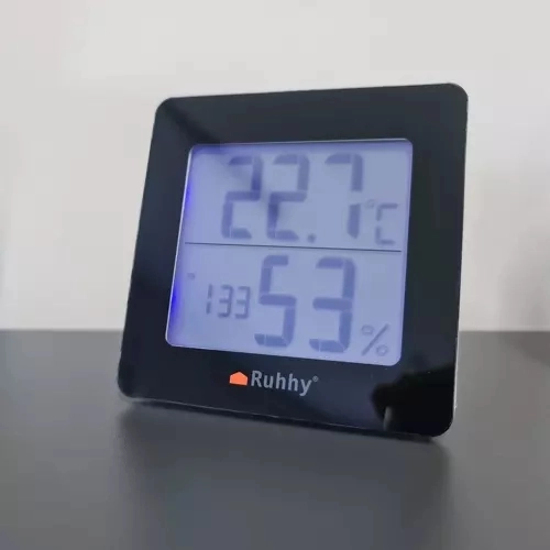 Wetterstation mit Thermometer und Hygrometer