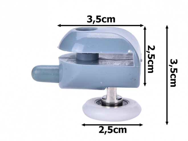 Ensemble de roulettes pour cabine de douche